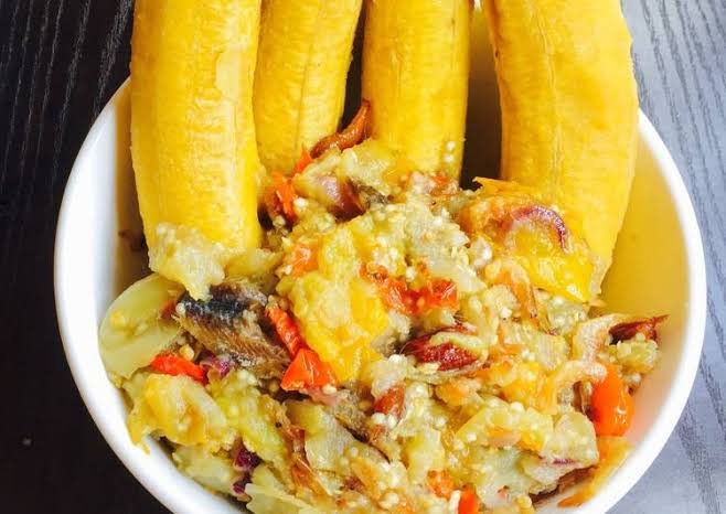 Two-In-One Delicacy: Plantain And Garden Egg Stew﻿