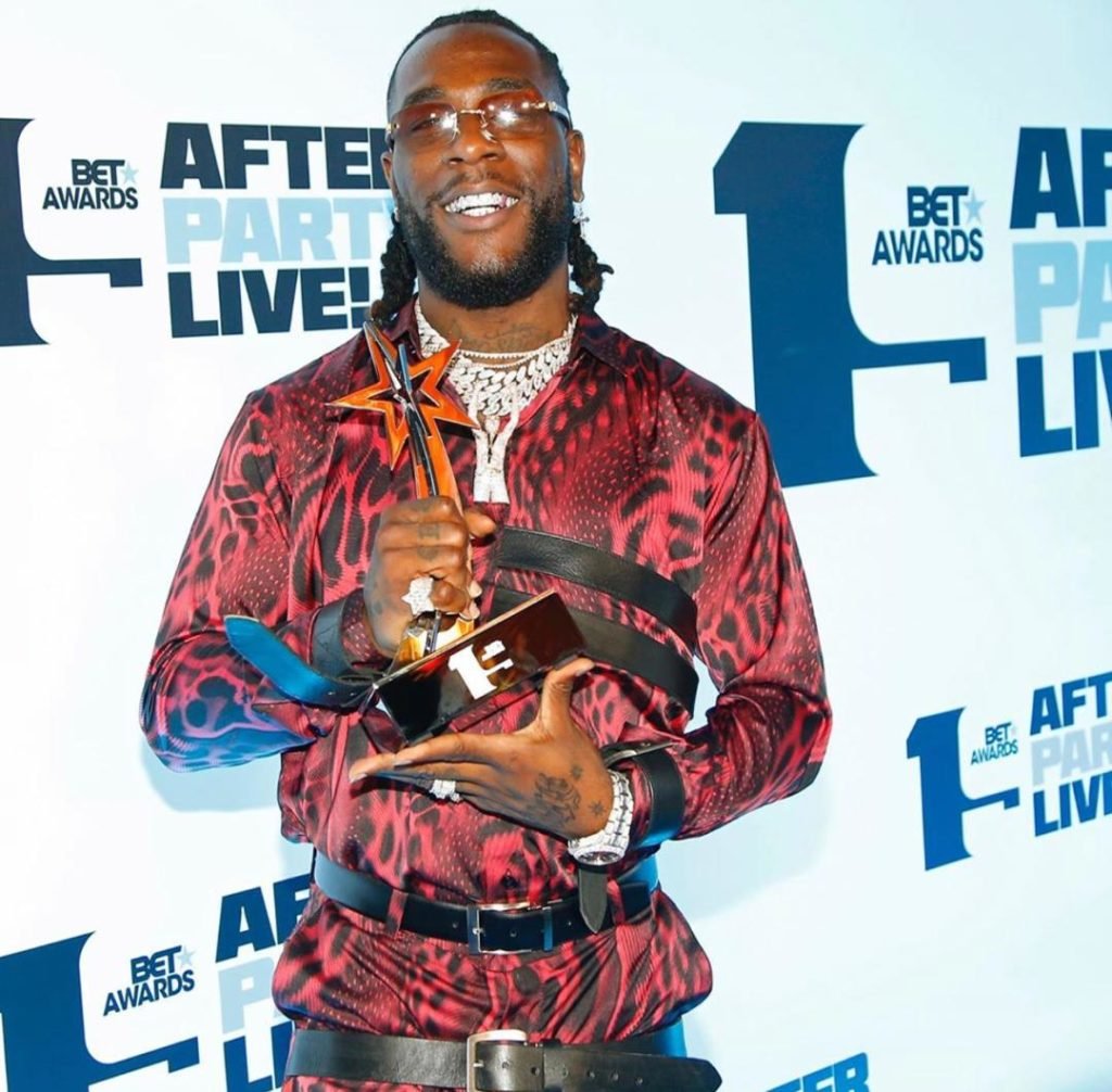 Bet Awards: Yet Another Feather On Burna Boy’s Cap