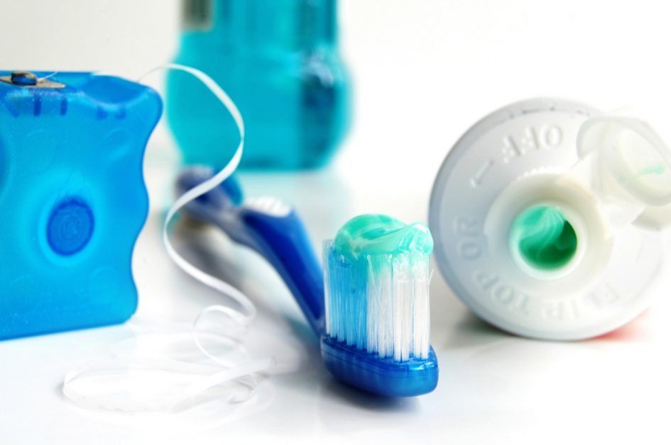 Toothbrush, Toothpaste And Dental Floss