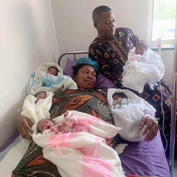 Wife Gives Birth To 5 Babies 16 Years After Wedding