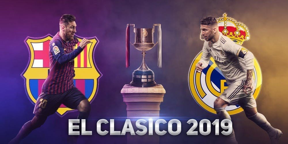 FC Barcelona Vs Real Madrid In Super 1st Season El Clasico