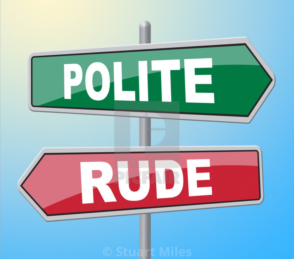 What'S The Difference Between Rudeness And Politeness?