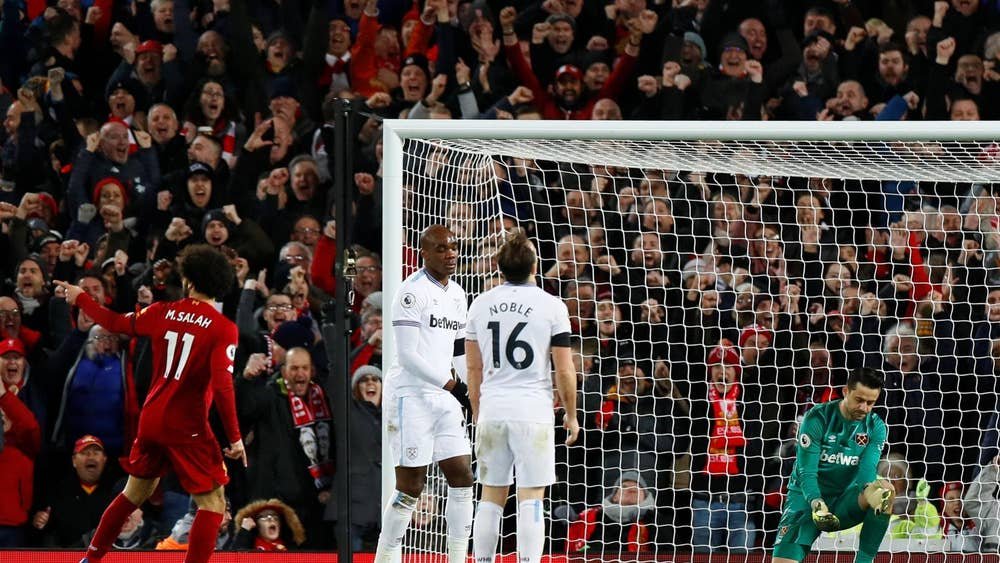 Liverpool Breaks Record, Goes 28 Games Unbeaten