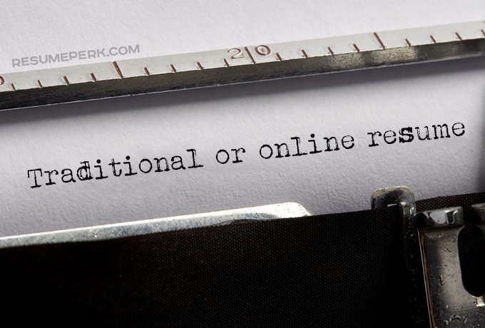 Paper Vs Online Resume: Which Is The Best One