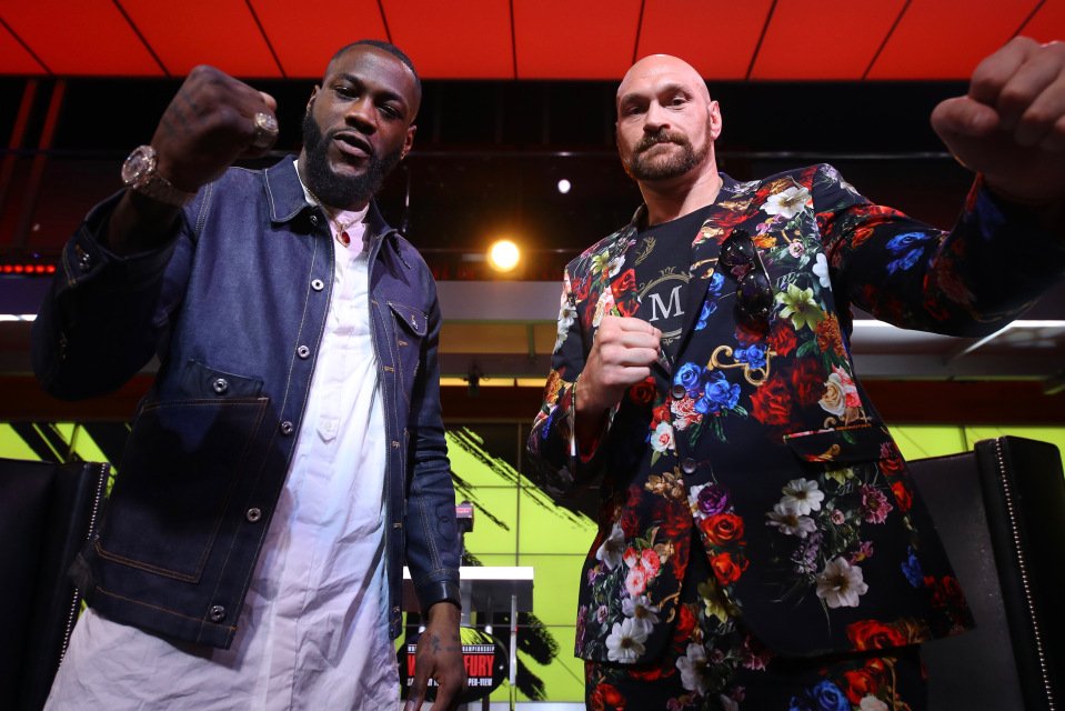 Deontay Wilder And Tyson Fury