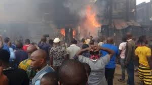 Fire Fighters Battle Inferno For 4 Hours In Osun