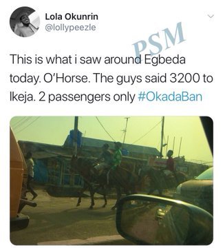 Lagos Okada Ban