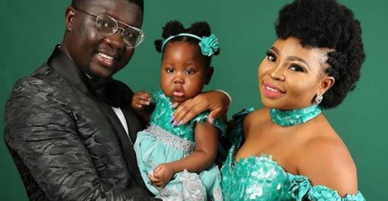 Seyi Law, Wife And Daughter