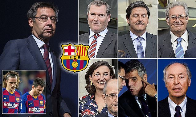 Six (6) Barcelona Board Members Resigns Due To Managerial Problem