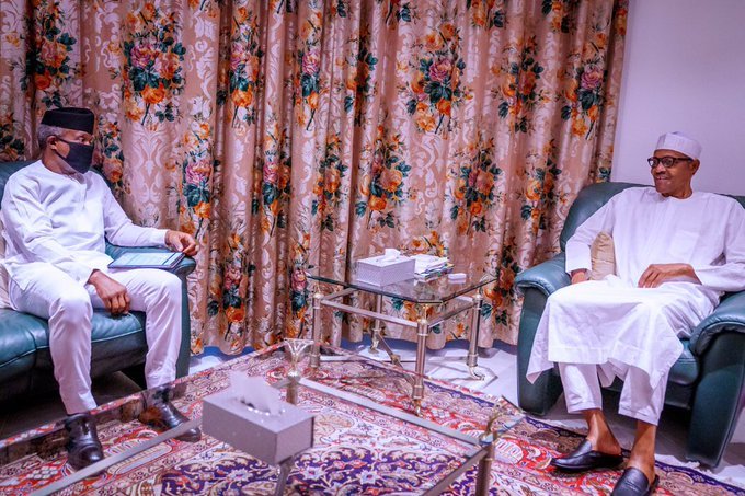 Osinbajo Meets Buhari