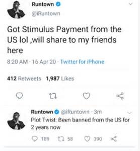 Runtown Gets Palliative From Us Government