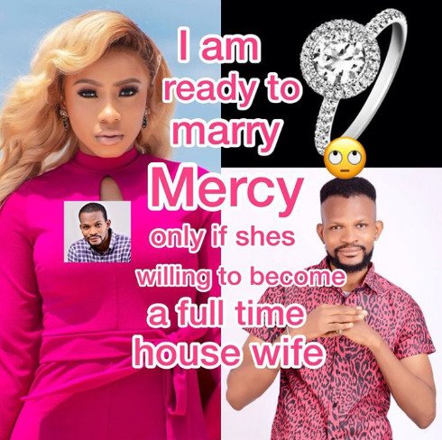 Uche Maduagwu; “A Lot Of Fans Have Been Begging Me To Marry Mercy Eke”