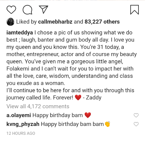 Teddy A Celebrates Bambam On Her Birthday