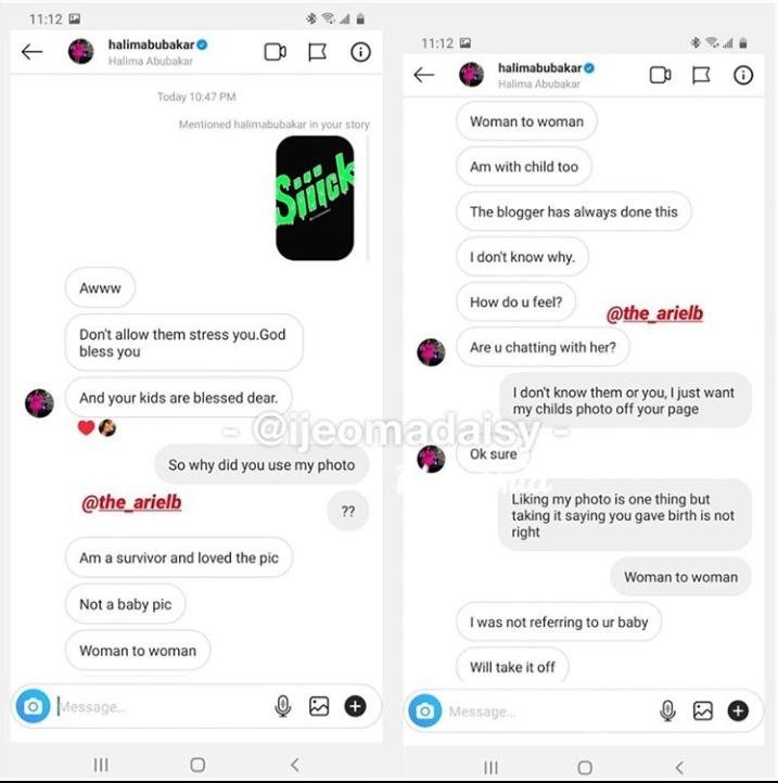 Nollywood Actress, Halima In Messy Baby Picture Theft Scandal Nollywood Actress, Halima In Messy Baby Picture Theft Scandal