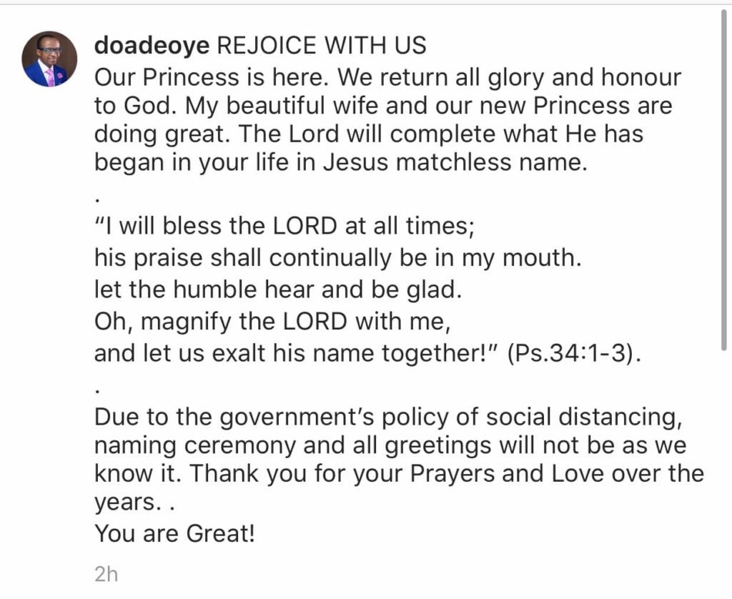 2 Face'S Baby Mama Welcomes Baby Girl With Pastor Husband