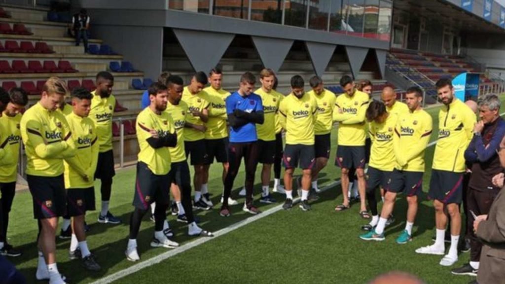 La Liga: Lionel Messi Joins Team-Mates In Individual Training