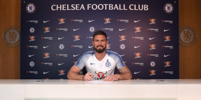 Olivier Giroud Signs 1Yr Contract Extension With Chelsea