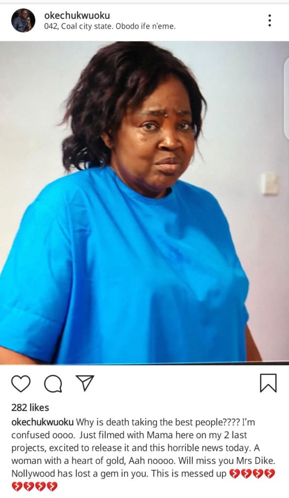 Nollywood Industry Mourns As Another Actress Dies