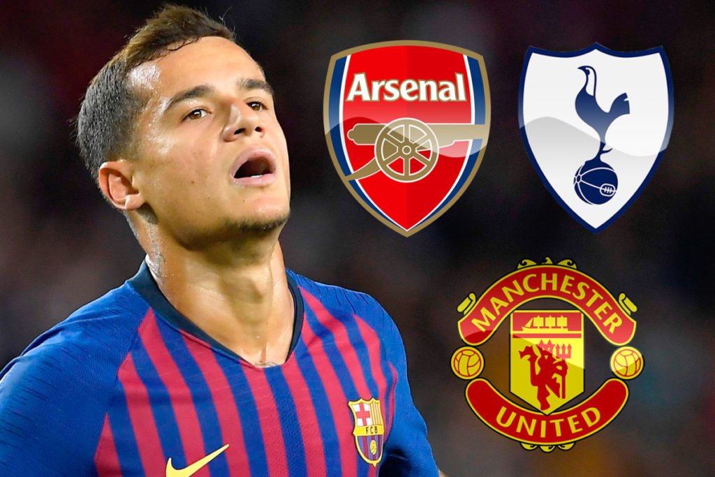 Latest Transfer News In Epl: Arsenal Joins Coutinho Chase