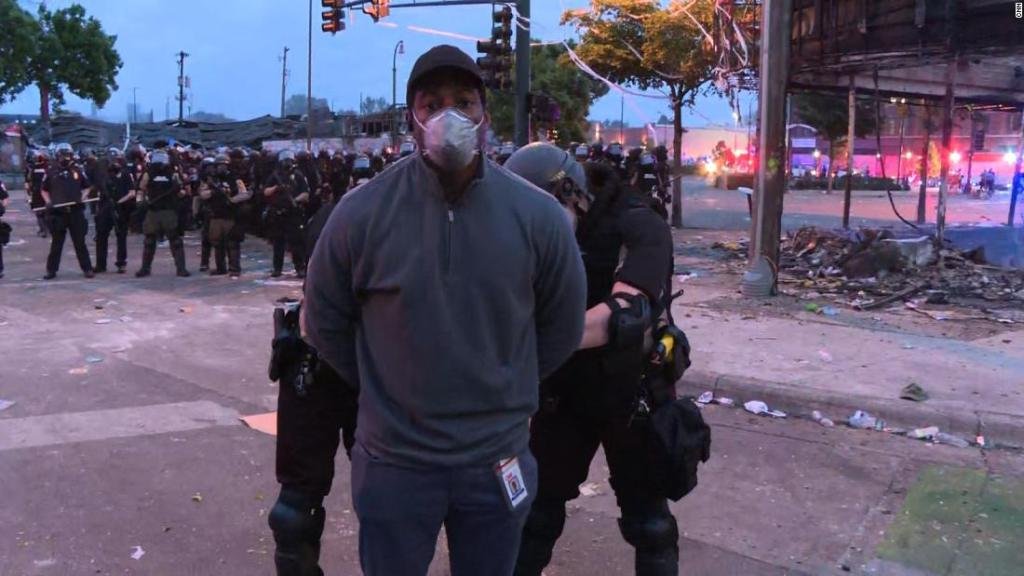 Police Arrests Black Cnn Reporter In Minneapolis