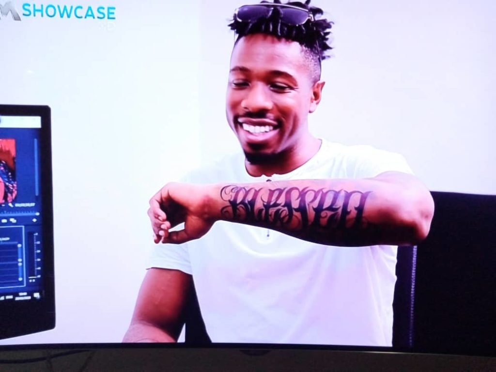 #Mercyxikethshow: Have You Seen Ike'S New Tattoos? Blessed Tattoo