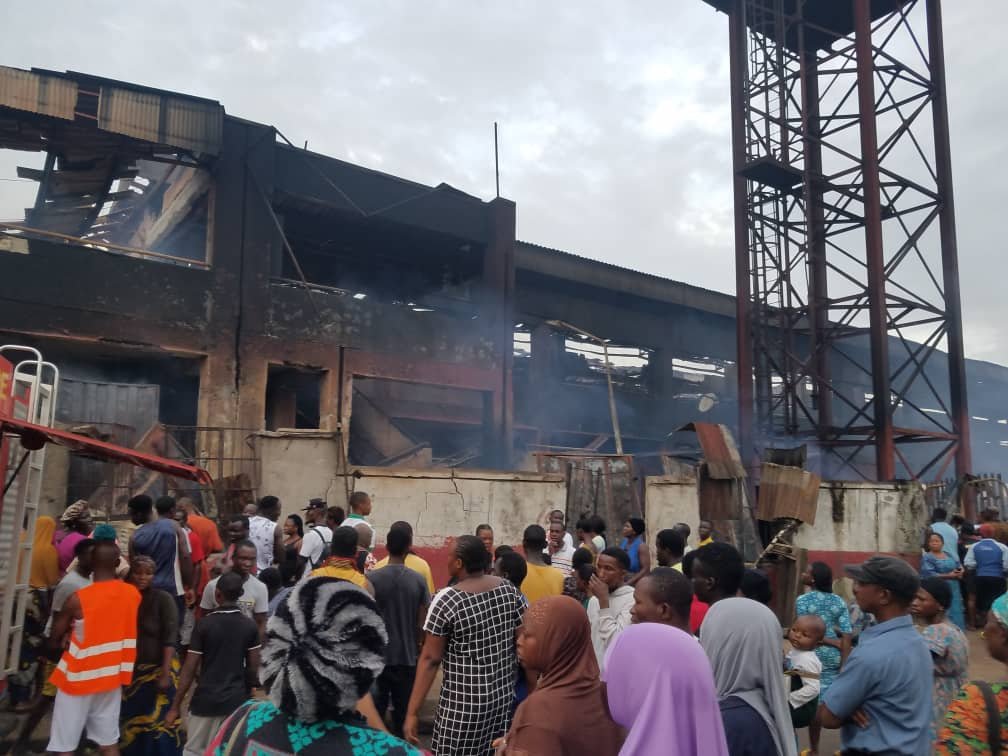 Popular Market In Benin