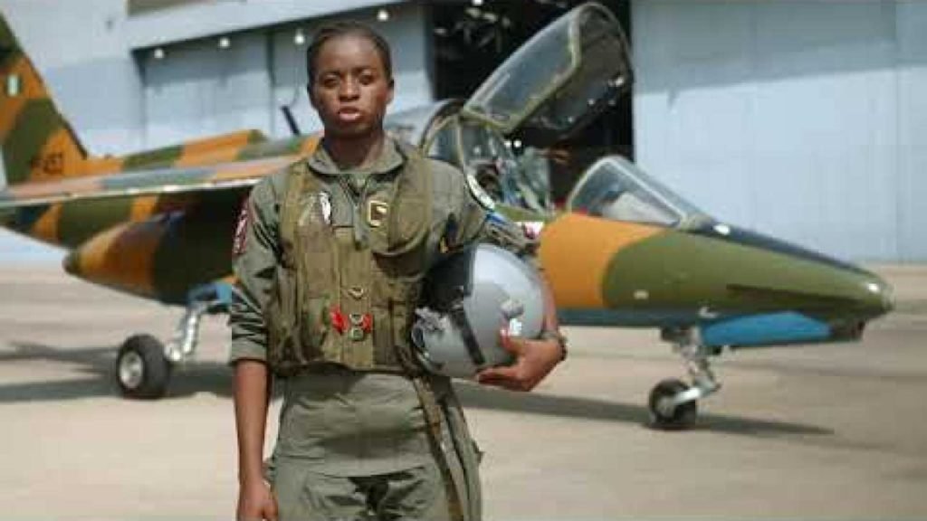 Naf Female Pilot