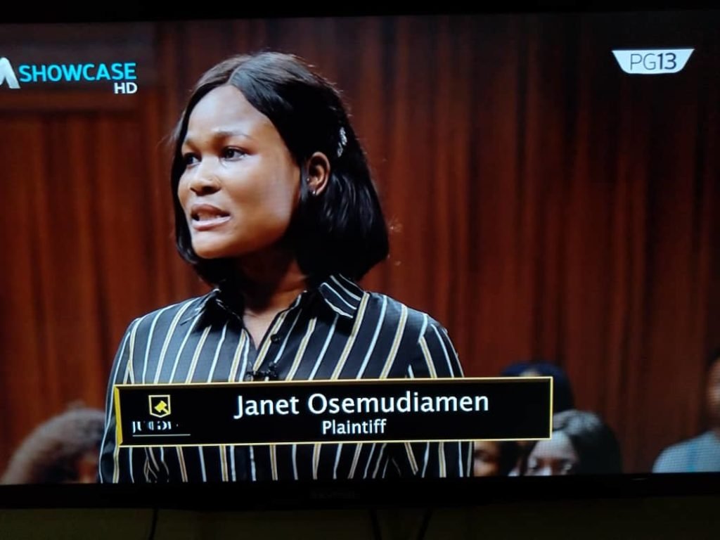 The Plaintiff, Janet Osemudiamen