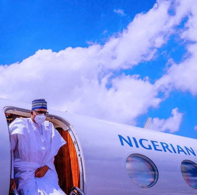 Buhari Arrives Mali For 1 Day Visit