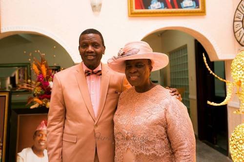 Pastor Adeboye Advises Young Brides As His Wife Clocks 72