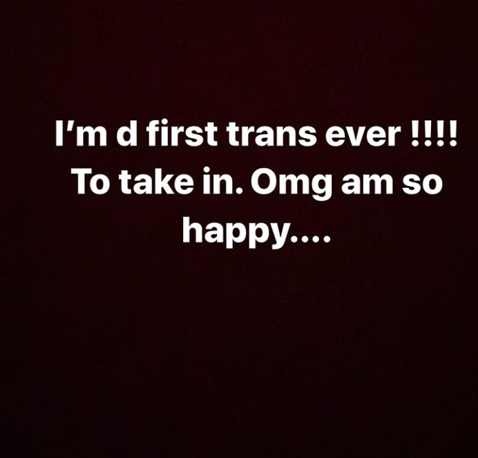 Bobrisky Says He Is 2 Weeks Pregnant