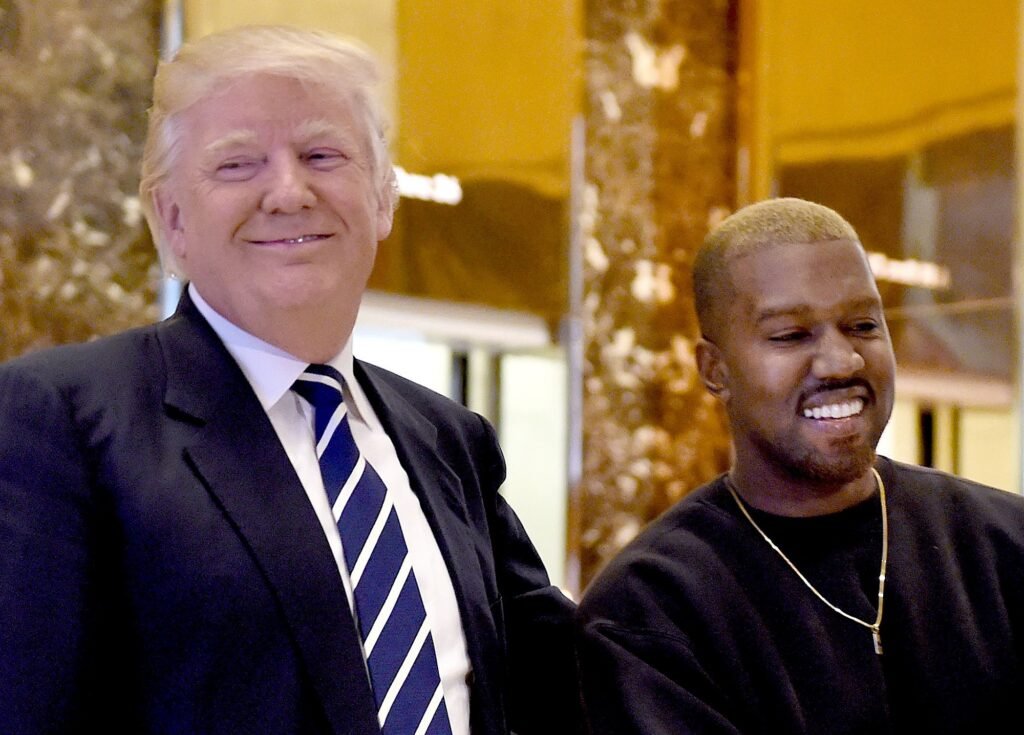 Us Elections: Trump Reacts To Kanye West'S Declaration