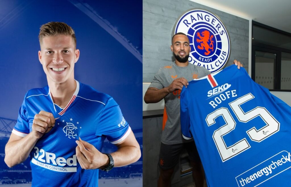 Kemar Roofe And Cedric Itten Signs For Rangers