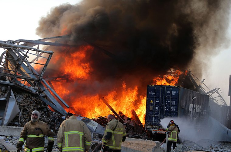 Explosion Rocks Lebanese Capital, Kills 25