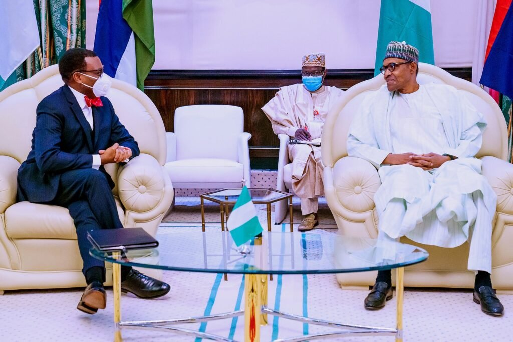 Afdb President, Adesina Pays 'Thank You' Visit On Buhari