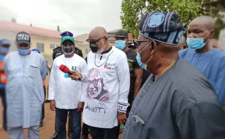 Akeredolu Reacts To Fire Outbreak At Inec Office In Ondo
