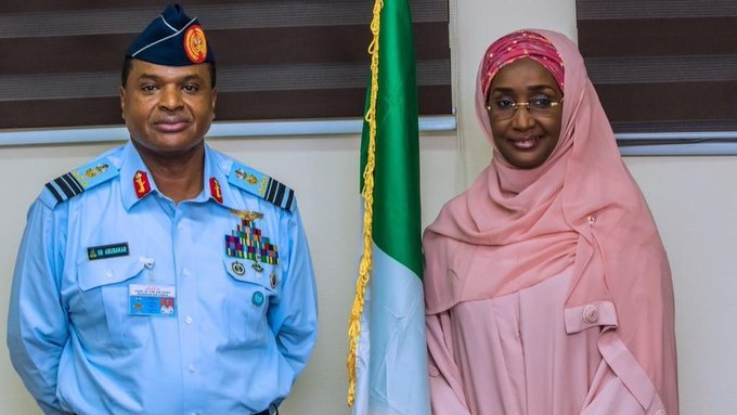 Chief Of Air Staff Marries Minister Of Humanitarian Affairs