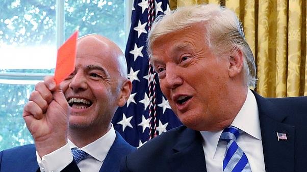 Fifa President Gianni Infantino Meets Trump For The 1St Time
