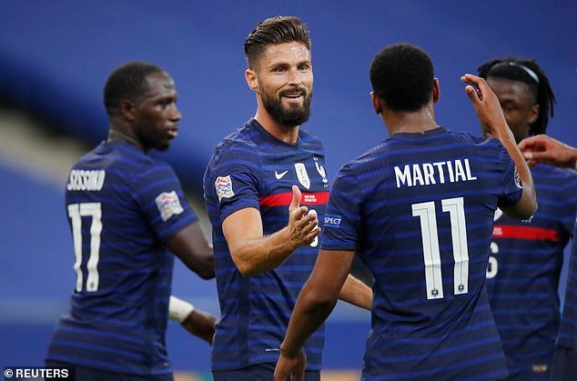 Olivier Giroud Scores His 40Th Country Goal