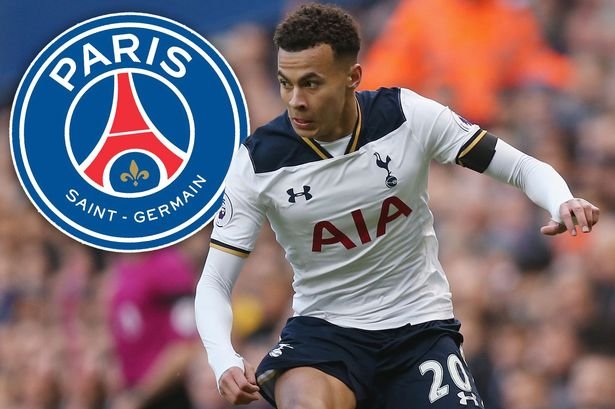 Paris Saint-Germain Make Dele Alli'S Bid