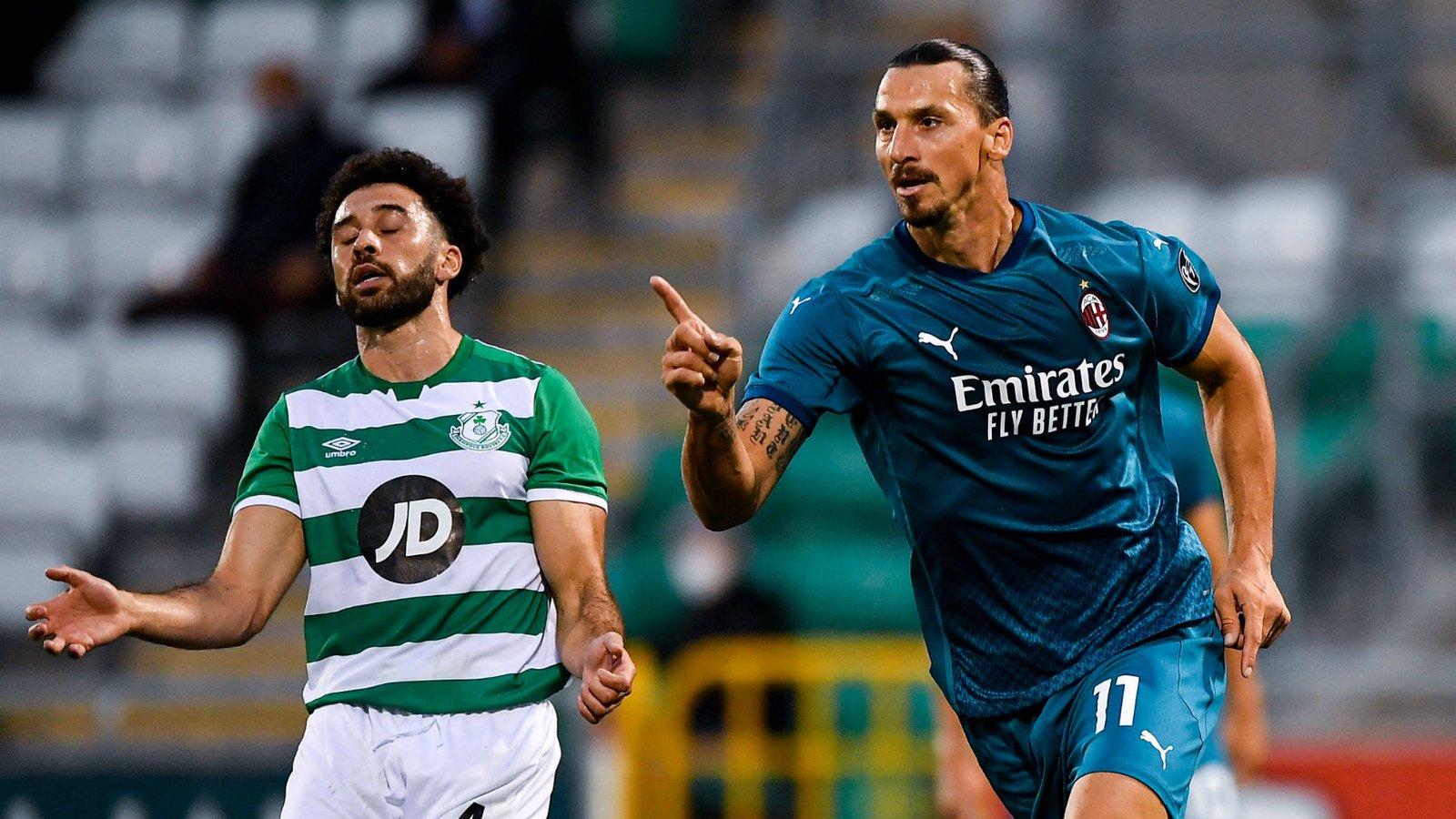 Zlatan Ibrahimovic Scores One As Ac Milan Progress In Europa Qualifiers