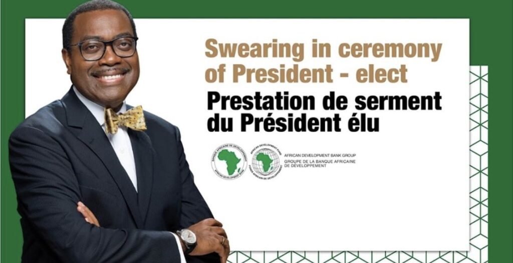 Afdb: Adesina To Be Sworn-In For Another 5-Years Term