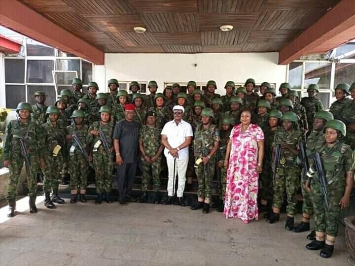 For The First Time, Nigerian Army Deploys All-Female Squad