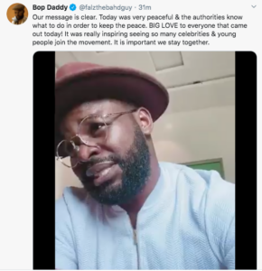 #Endsars: Falz Blows Hot In New Video, Reveals New Plans