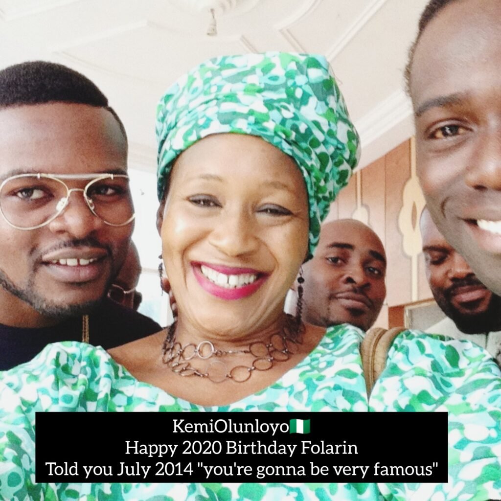 Kemi Olunloyo Shares Throwback Photo With Falz