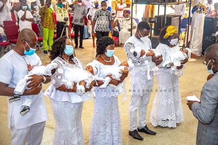 Couple Welcomes Quintuplets After 8 Years Of Childlessness