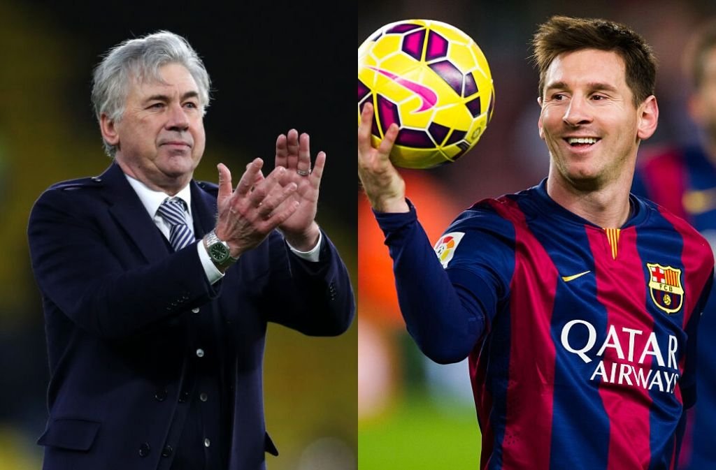 Ancelotti Reveals Player In Ronaldo Class, Says Messi Is Not