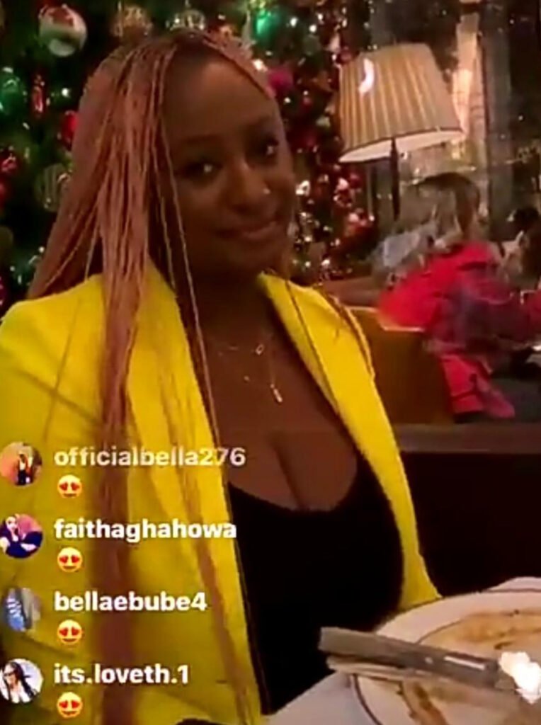 Cuppy Spotted Having Dinner With Kiddwaya In London