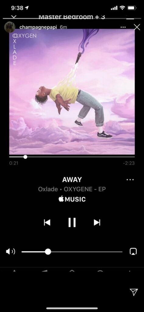 Twitter Users React As Drake Listens To Oxlade'S 'Away' Song