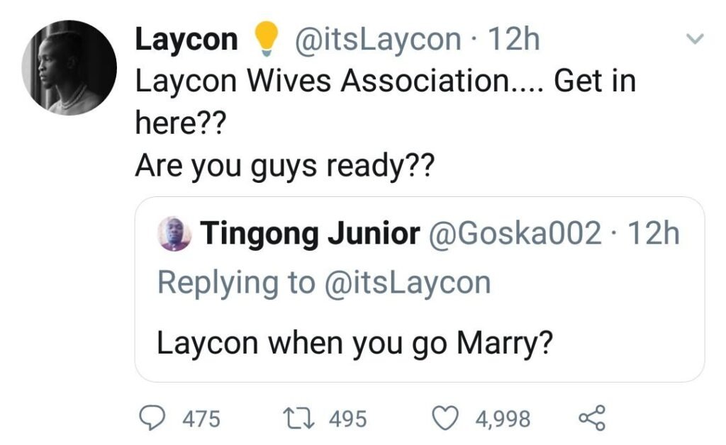 Laycon Calls Out &Quot;Laycon Wives Association&Quot; Members